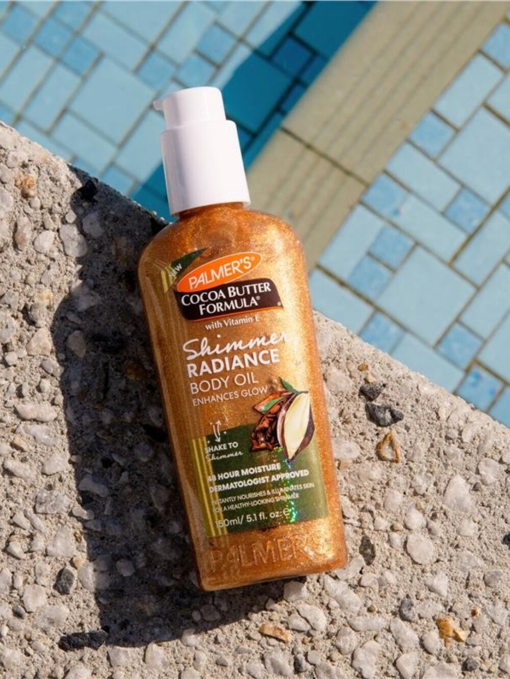 🌿 Palmer's Cocoa Butter Formula Shimmer Radiance Body Oil - Swatched Once